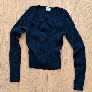 Abercrombie & Fitch Square Neck Sweater